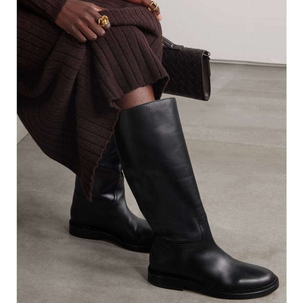 NIB- Legres Tall Riding Boots Black Size 40